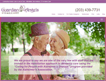 Tablet Screenshot of myguardianangelshomecare.com